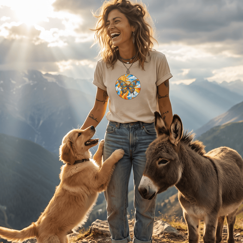 Sunshine Butterfly T-Shirt