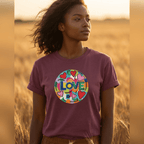 LOVE HEARTS Mosaic T-Shirt