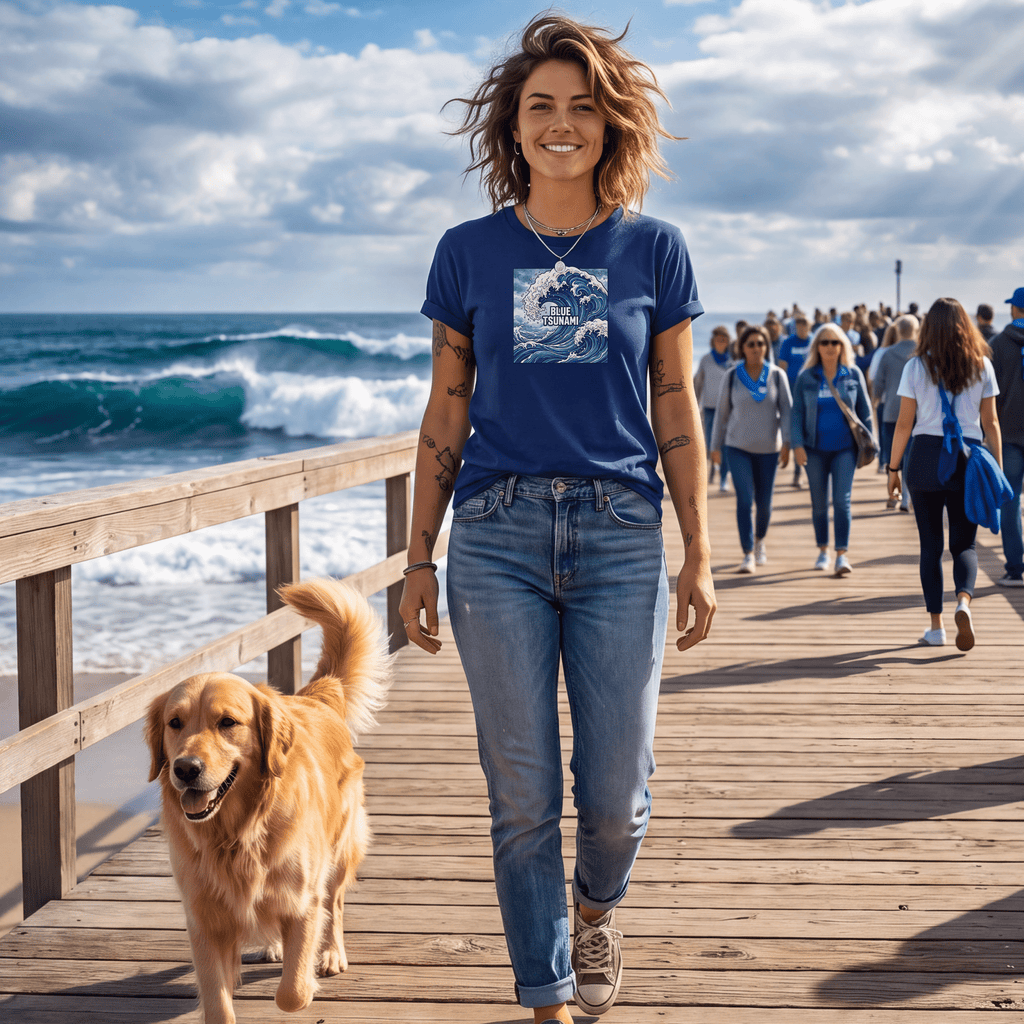 Blue Tsunami T-Shirt
