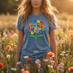 Peace Love Flower T-Shirt