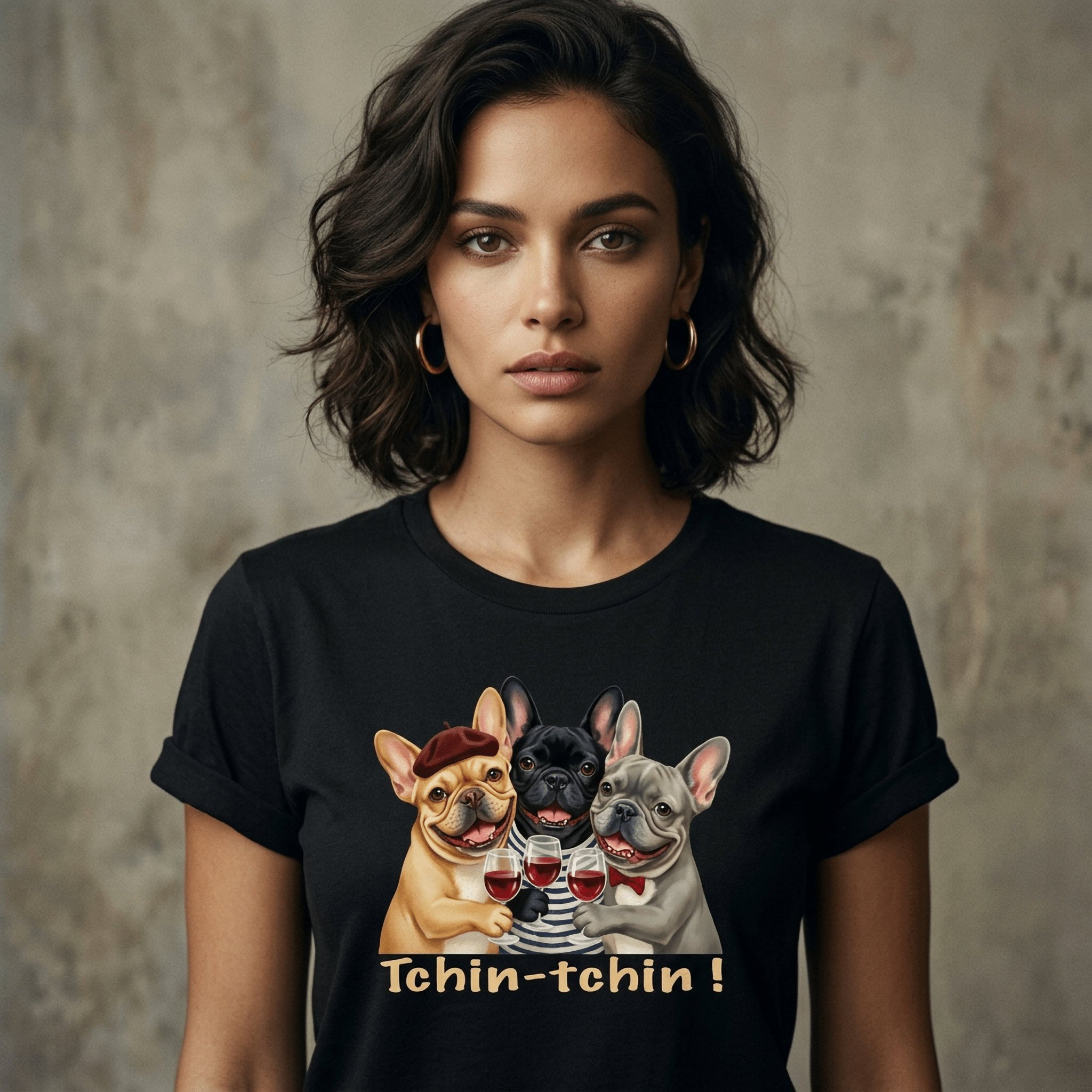 Cheers!, Frenchie Celebration T-Shirt