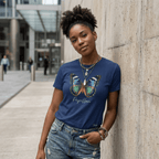 Vintage Papillon Butterfly T-Shirt